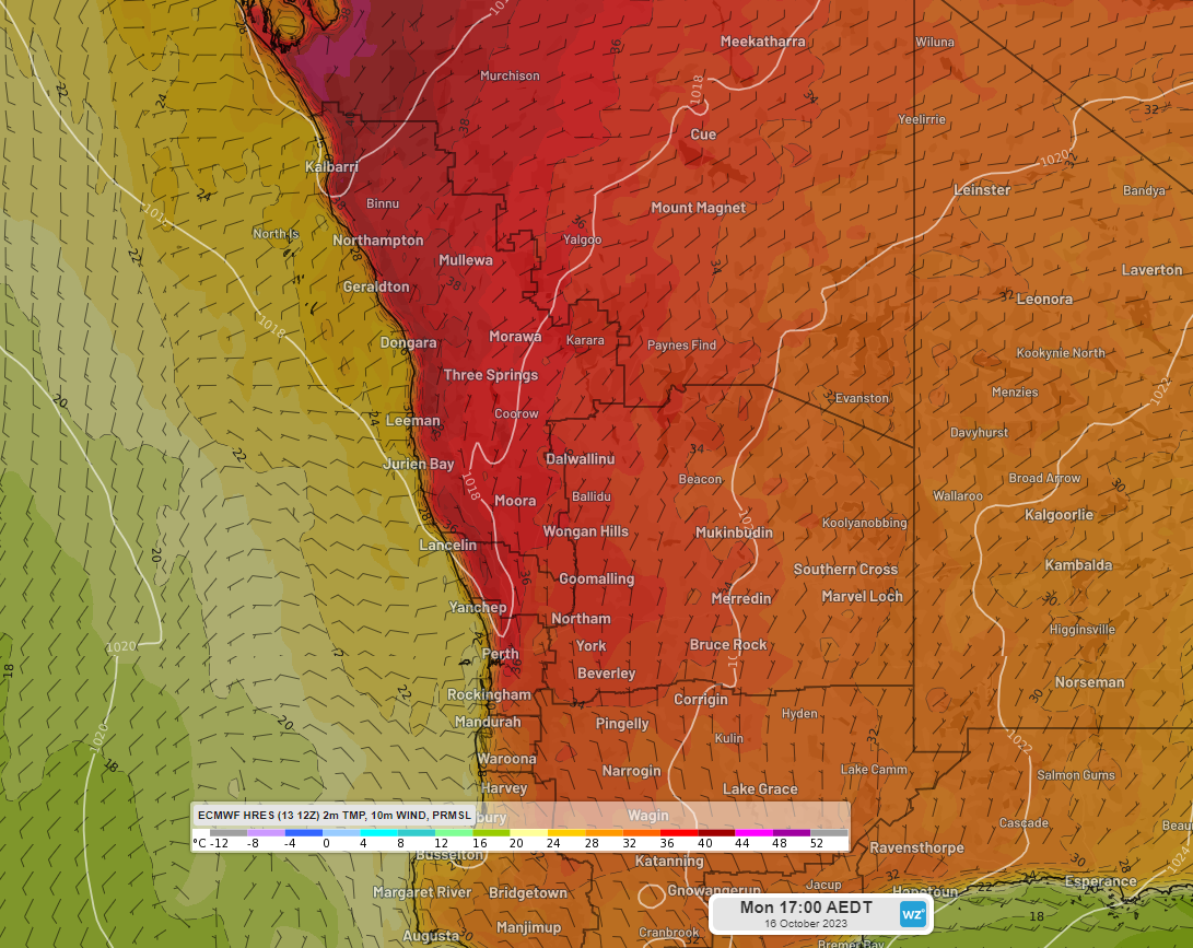 Springtime heat coming to the west coast